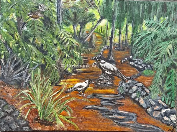 Memorial Park Te Awamutu by Nan Poppe