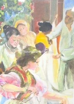 Sailmakers (After Sarolla, 1896) by Ann Harlow