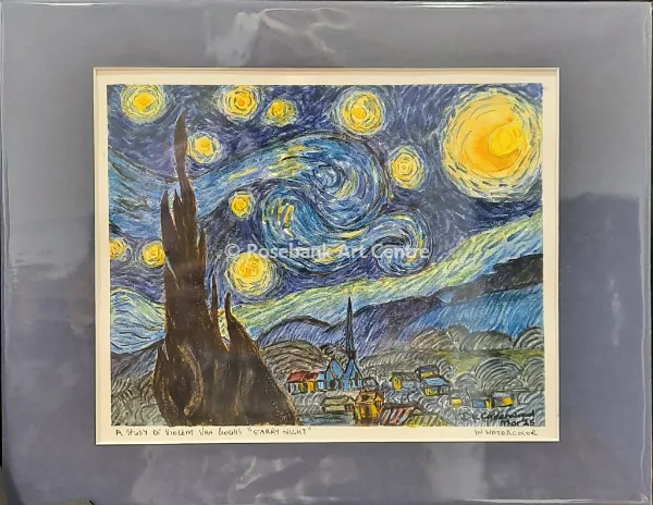 Music Challenge "Starry Night" by Dawn Greenwood