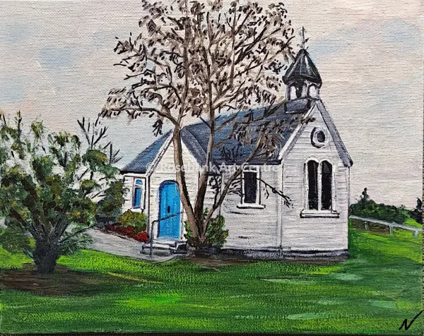 Kihikihi Church 2 by Nan Poppe