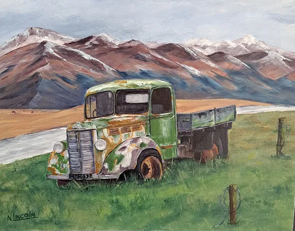 Old Truck by Ngaire Lincoln