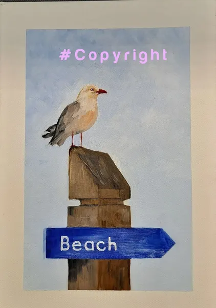 The Beach by Angela George