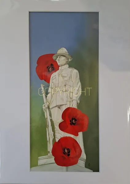 Anzac Soldier by Jo Bryce