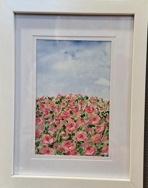 Te Awamutu Roadside Roses by Laurie Mazza-Davies
