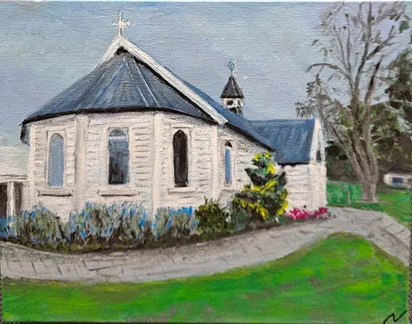 Kihikihi Church by Nan Poppe