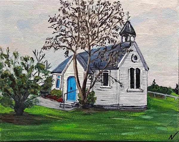 Kihikihi Church 2 by Nan Poppe