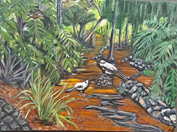 Memorial Park Te Awamutu by Nan Poppe