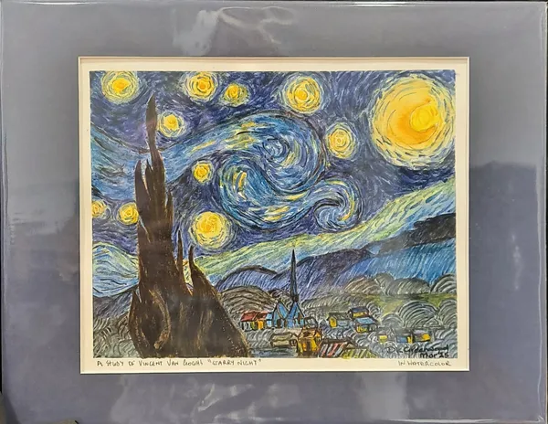 Music Challenge "Starry Night" by Dawn Greenwood