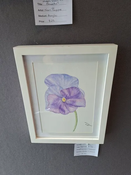 Spring Pansy by Maureen Saywell
