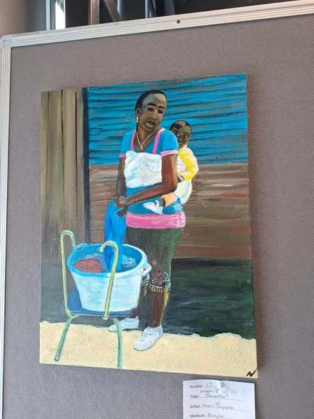 Wash Day in Soweto by Nan Poppe