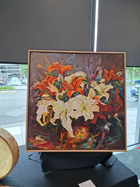 Copper Pot Lillies by Janice Clifton-Wykes