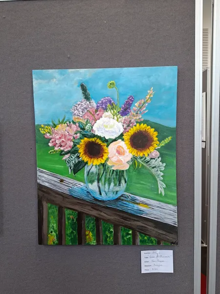 Vase of Flowers by Nan Poppe