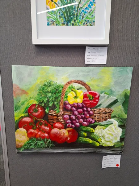 Vegetable Basket by Nan Poppe