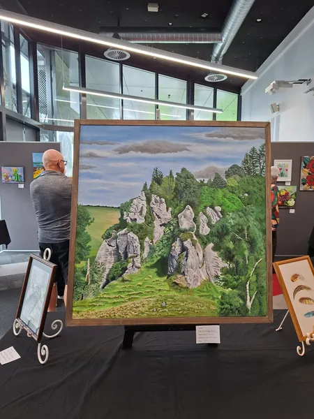 Wharepapa Rock Formation by Helen Malcolm